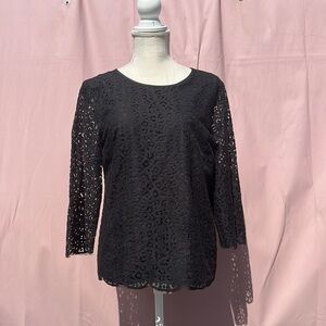 J. Crew Lace Blouse